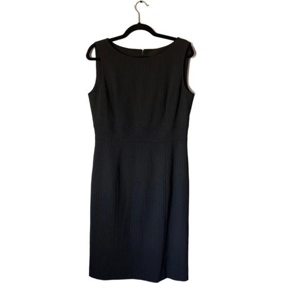Tahari ASL Tomlee Pinstripe Sheath Dress and Blazer size 10/8 - Picture 1 of 9